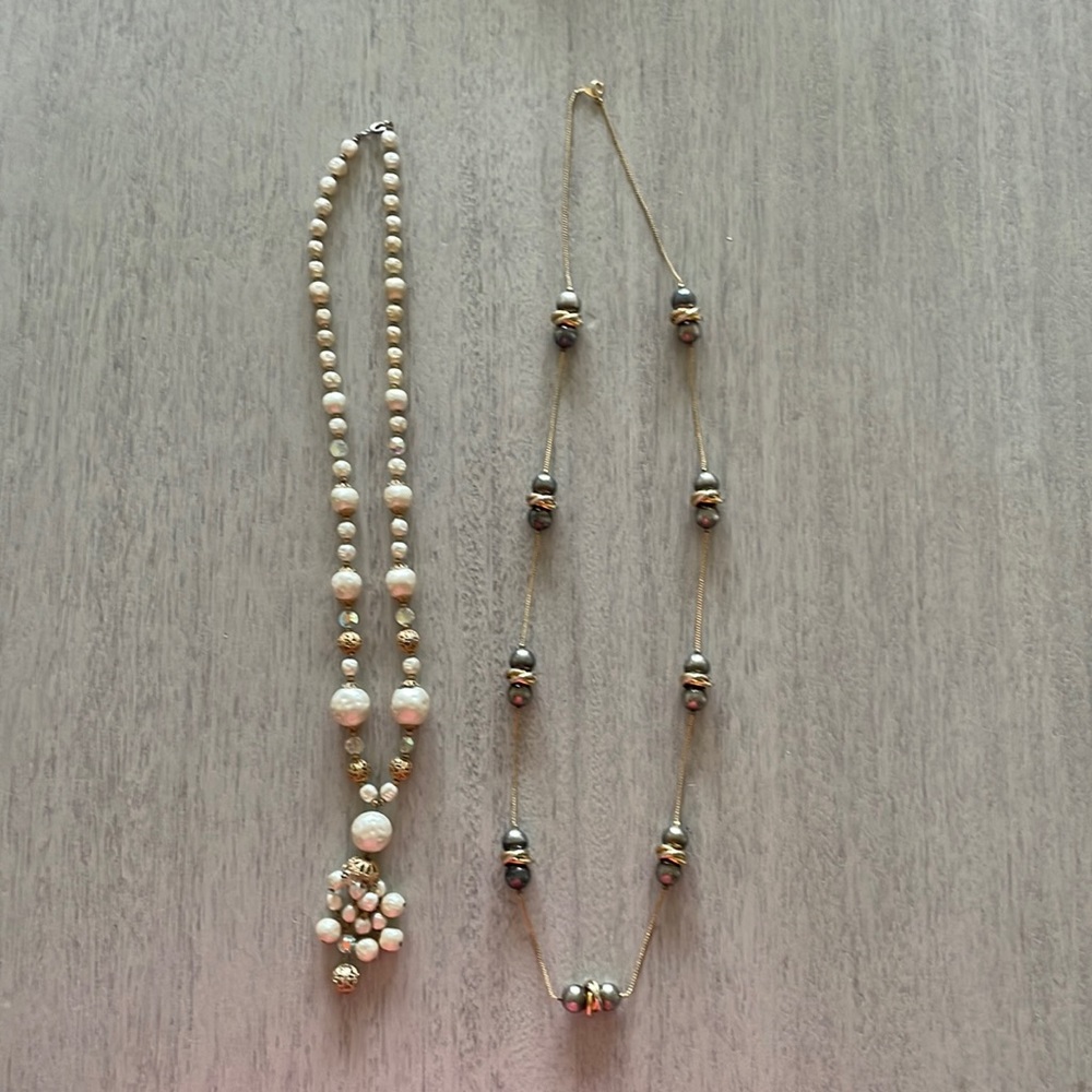 Two Vintage Necklaces (1920’s Style)